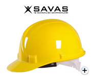 kafa koruma çene bağı takılabilir baret sarı işçi işgören
