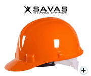 kafa koruma çene bağı takılabilir baret turuncu ustabaşı teknisyen