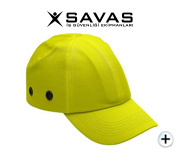 kep baret darbe emici şapka fosfor sarı EN 812