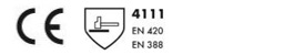 ngl-9320 genel endüstriyel nitril iş eldivenleri CE EN 388 EN 420