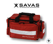  ilk yardım ani müdahale sırt çantası kırmızı medipack SVS-FA-610
