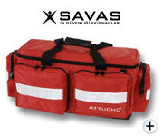  ilk yardım ani müdahale sırt çantası kırmızı europack SVS-FA-640