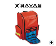  ilk yardım ani müdahale sırt çantası kırmızı masterpack SVS-FA-650