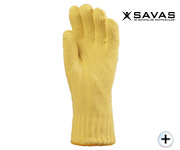 hgl-4657 dupont kevlar nomex ısıya dayanıklı eldiven 250 derece uzun CE EN 388 EN 420 EN 407