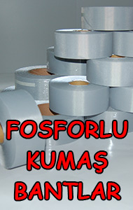 fosforlu kumaş bantlar