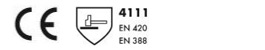 ngl-9320 genel endüstriyel nitril iş eldivenleri CE EN 388 EN 420