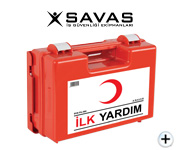 SVS-FA-310 ekomed ilk yardım çantası duvara montaj aparatlı dolu