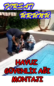 havuz güvenlik ağı montajı