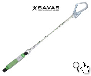  SYC-306 şok emicili uzatma halatı lanyard 